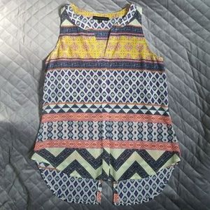 Tribal print blouse